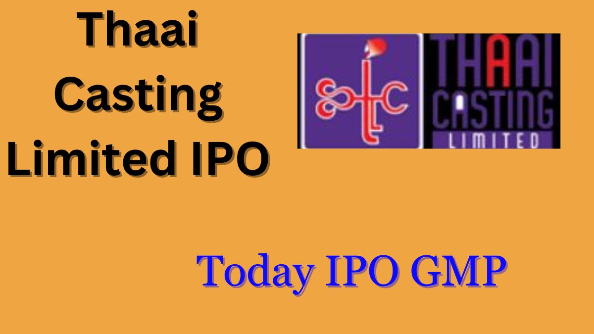 Thaai casting limited IPO financial details