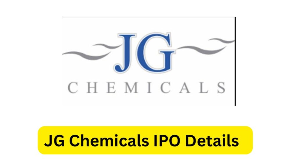 JG chemicals IPO details