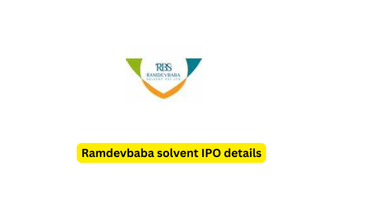 Ramdevbaba solvent IPO details